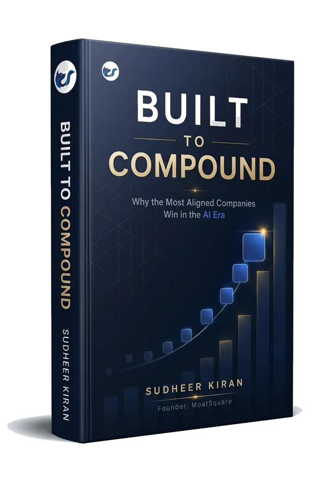 Built to Compound by Sudheer Kiran, book cover