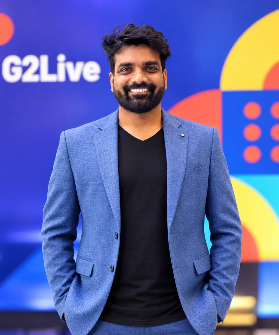 Sudheer Kiran at G2 Bangalore